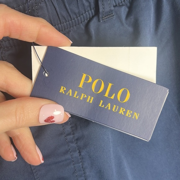 Polo Ralph Lauren Pull On Flat Front Shorts Size XL Navy NWT - Picture 4 of 11